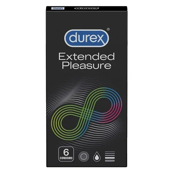 Prezervative Durex Extended Pleasure cu efect de intarziere a ejacularii 6 prezervative