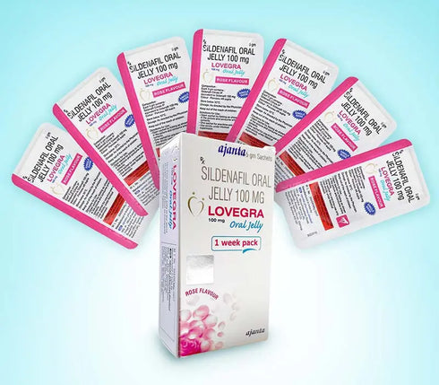 Lovegra Oral Jelly - viagra pentru femei 7 plicuri