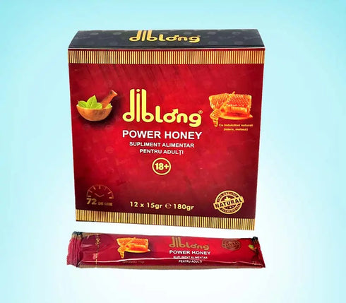 DIBLONG POWER HONEY 100% natural, plic 15 gr 1 plic