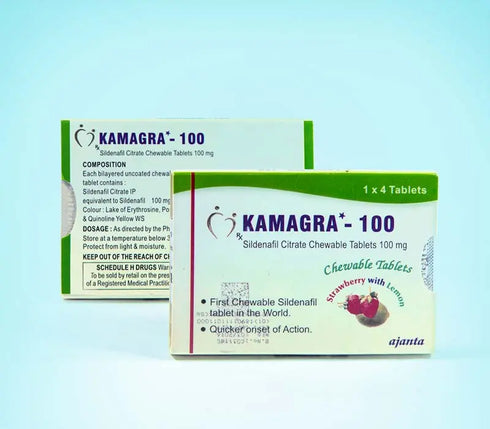 Kamagra de mestecat - drajeuri aromate cu efect de stimulare a erectiei