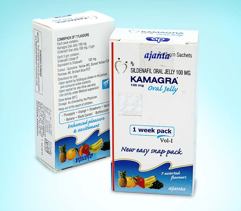 Kamagra Oral Jelly 100mg 1 Συσκευασία με 7 ζελέ
