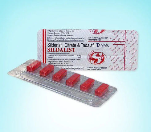 Sildalist 120 6 comprimate