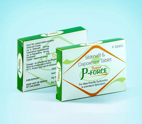 Super P-Force (Pastile Pentru Erectie Si Intarzierea Ejacularii) Sildenafil (Viagra)