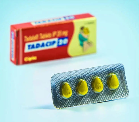 Tadacip 20 - pastile pentru erectie cu efect minim 36 ore, asemanator Cialis